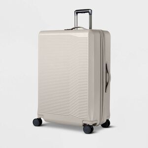 Open Story - Expandable Large Checked Hardside Suitcase Spinner Atmosphere
